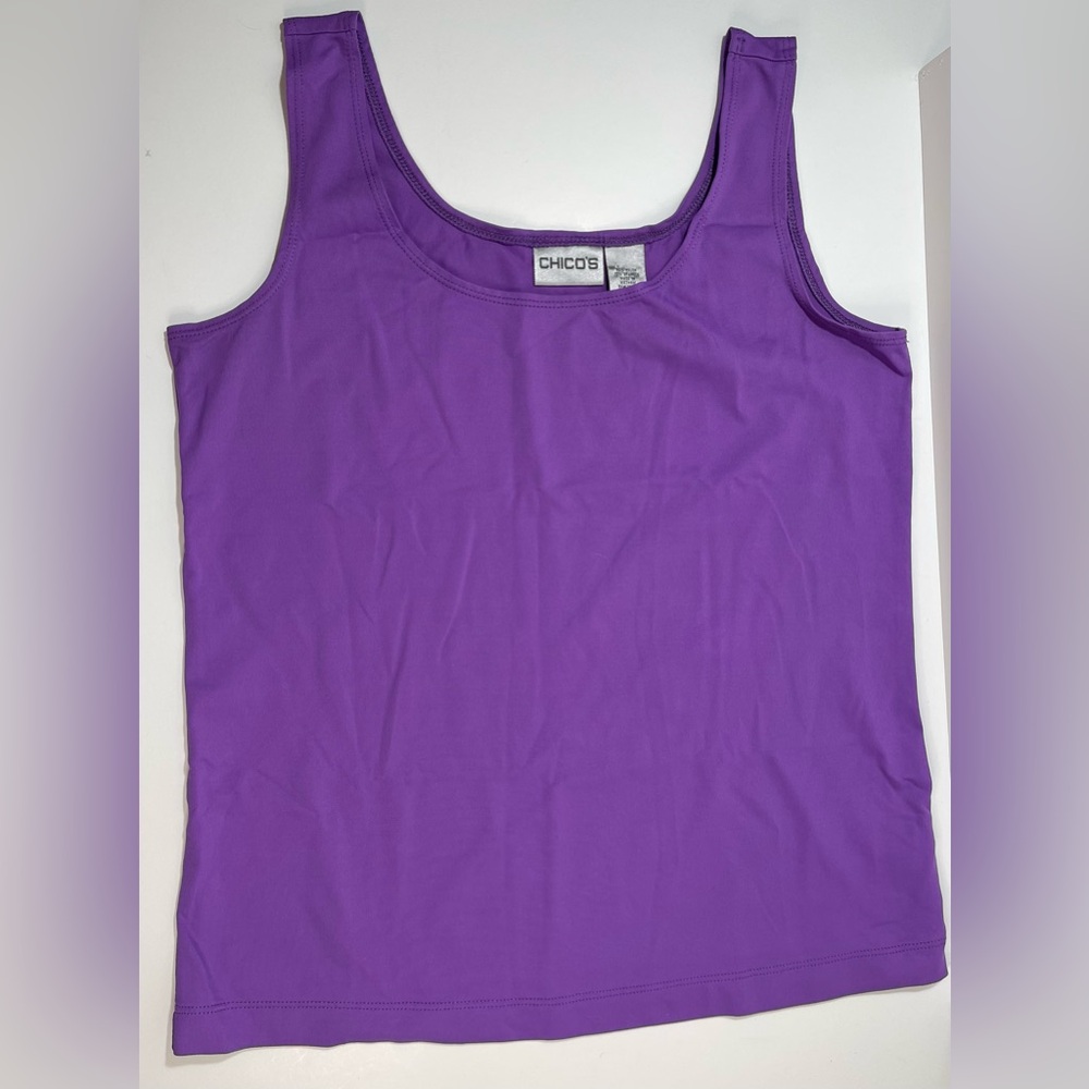 Chico's Purple Sleeveless Cami Top Size 0